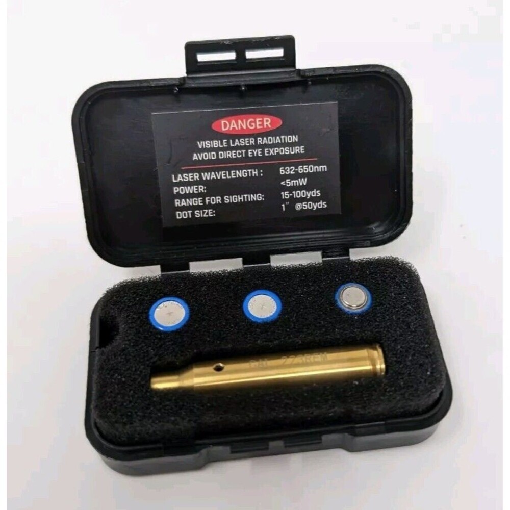 Feyachi BS98 223 5.56mm Red Laser Bore Sight Boresighter Untested